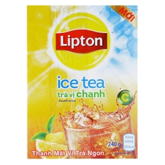 Trà Lipton hòa tan hộp (16 gói X 14g) - CHANH