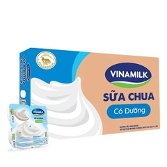 [Thùng 48 hộp] Sữa chua Vinamilk - CÓ ĐƯỜNG