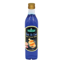 (KM) Siro Golden Farm chai 520ml - BLUE CURACAO - giảm 2.500/chai đến ngày 15/10