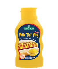 Xốt mù tạt vàng Golden Farm chai 250g
