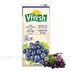 Nước ép Vfresh hộp 1L - NHO