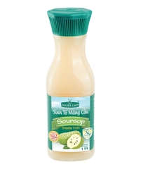 Sinh tố Golden Farm chai 1000ml - DÂU