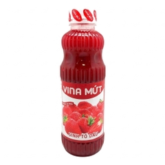 Sinh tố Vina chai 1000g - DÂU