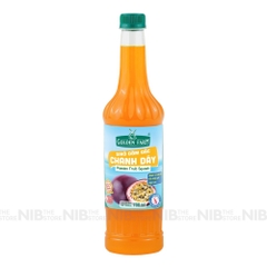 (KM) Siro Golden Farm Đậm Đặc 700ml - CHANH DÂY - giảm 4.500/chai đến ngày 15/08