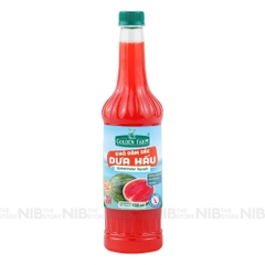 Siro Golden Farm Đậm Đặc 700ml - DƯA HẤU