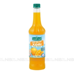 Siro Golden Farm Đậm Đặc 700ml - XOÀI