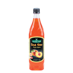 Siro Golden Farm chai 1L - ĐÀO