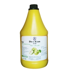Siro Douxian bình 2.5kg - TÁO XANH