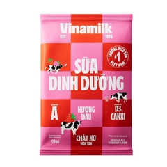 Sữa dinh dưỡng Vinamilk bịch 220ml - SOCOLA