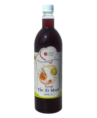 Syrup Good Heart chai 1,1L - TẮC XÍ MUỘI