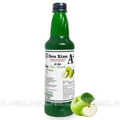 Siro A+ Douxian chai 500ml - TÁO XANH