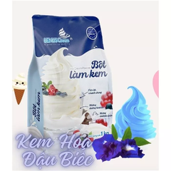 Bột làm kem Benus gói 1kg - HOA ĐẬU BIẾC