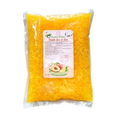 Thạch dừa Lotus gói 1.5kg - VỊ ĐÀO