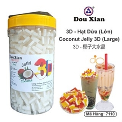 Thạch 3D Douxian hộp 2.5kg - DỪA - LỚN