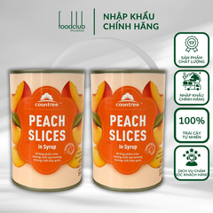 Đào ngâm Countree 425g - LÁT NHỎ