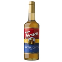 Syrup Torani chai 750ml - KẸO BƠ ĐƯỜNG (BUTTERSCOTCH)