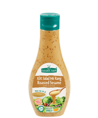 Xốt Salad Mè Rang Golden Farm chai 500ml