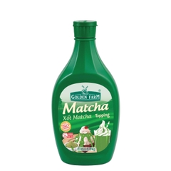 (KM) Sốt Golden Farm chai 1,2kg - MATCHA - giảm 10.000/chai đến ngày 15/09