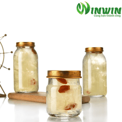 Hũ thủy tinh nắp PT 50ml 85ml 120ml