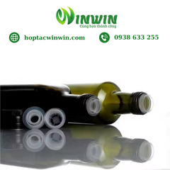 Nắp nhôm vặn 31.5mmx24mm (cho chai dầu oliu)