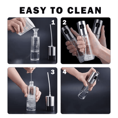 Chai thủy tinh vòi xịt dáng thẳng 100ml