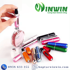 Chai nhôm đựng nước hoa bỏ túi 5ml
