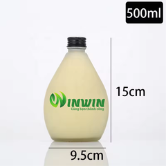 Chai thủy tinh bóng đèn 280ml 350ml 500ml