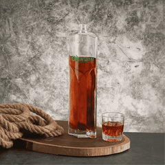 Chai thủy tinh cao cấp đựng rượu Brandy Gin Vodka 750ml