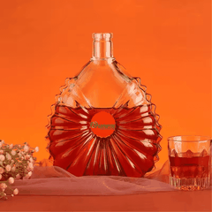 Chai thủy tinh cao cấp đựng rượu hình giọt nước 750ml