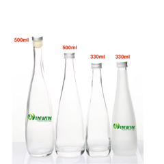 Chai thủy tinh dáng dài bowling 330ml 500ml