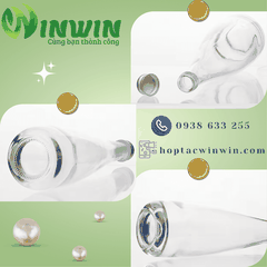 Chai thủy tinh dáng dài bowling 330ml 500ml