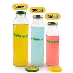 Chai thủy tinh dáng thẳng 250ml 300ml 500ml