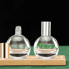 Chai thủy tinh đầu lăn 10ml dáng tròn
