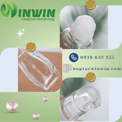Chai thủy tinh đầu lăn 30ml 50ml