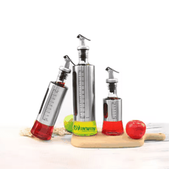 Chai thủy tinh đựng gia vị 200ml 300ml 500ml chia vạch