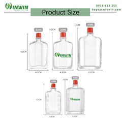 Chai thủy tinh đựng dầu gió 13ml 20ml 50ml