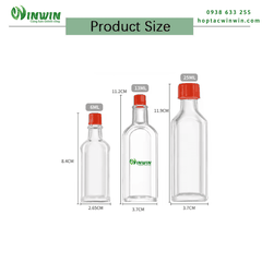 Chai thủy tinh đựng dầu gió 6ml - 50ml