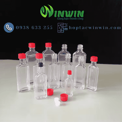 Chai thủy tinh đựng dầu gió 6ml - 50ml