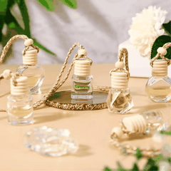 Chai thủy tinh đựng nước hoa treo xe hơi 5ml - 10ml