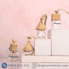 Chai thủy tinh đựng nước hoa treo xe hơi 5ml - 10ml