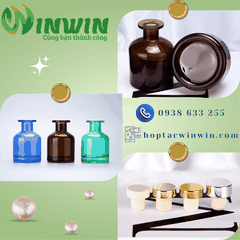 Chai thủy tinh đựng tinh dầu khuếch tán 100ml 150ml 200ml