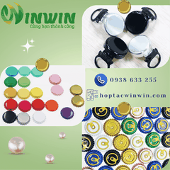 Chai thủy tinh nắp khoén màu xanh dương