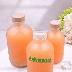 Chai thủy tinh mờ 250ml 375ml 500ml