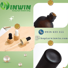 Chai thủy tinh nhỏ giọt dáng tròn màu nâu mờ 5ml 10ml 15ml 20ml 30ml 50ml 100ml