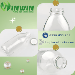 Chai thủy tinh tròn 300ml 350ml 500ml