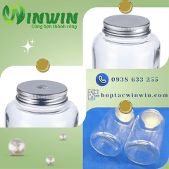Chai thủy tinh tròn 500ml