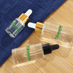 Chai thủy tinh vai phẳng màu trong 20ml - 250ml