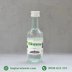 Nắp nhôm vặn 18mm - 28mm màu trắng
