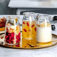 Hũ thủy tinh nắp nhựa 100ml 150ml 200ml