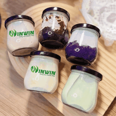 Hũ thủy tinh dáng bầu 100ml 200ml 250ml 300ml 380ml